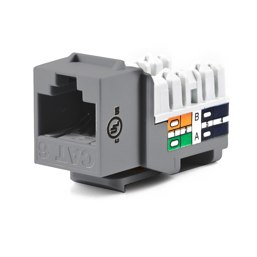 Category 6 Keystone Punch Down Jack