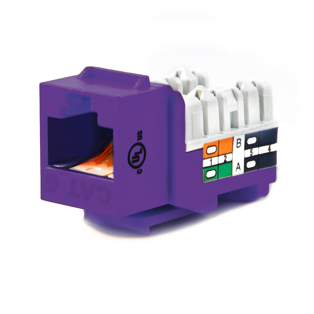 Category 6 Keystone Punch Down Jack