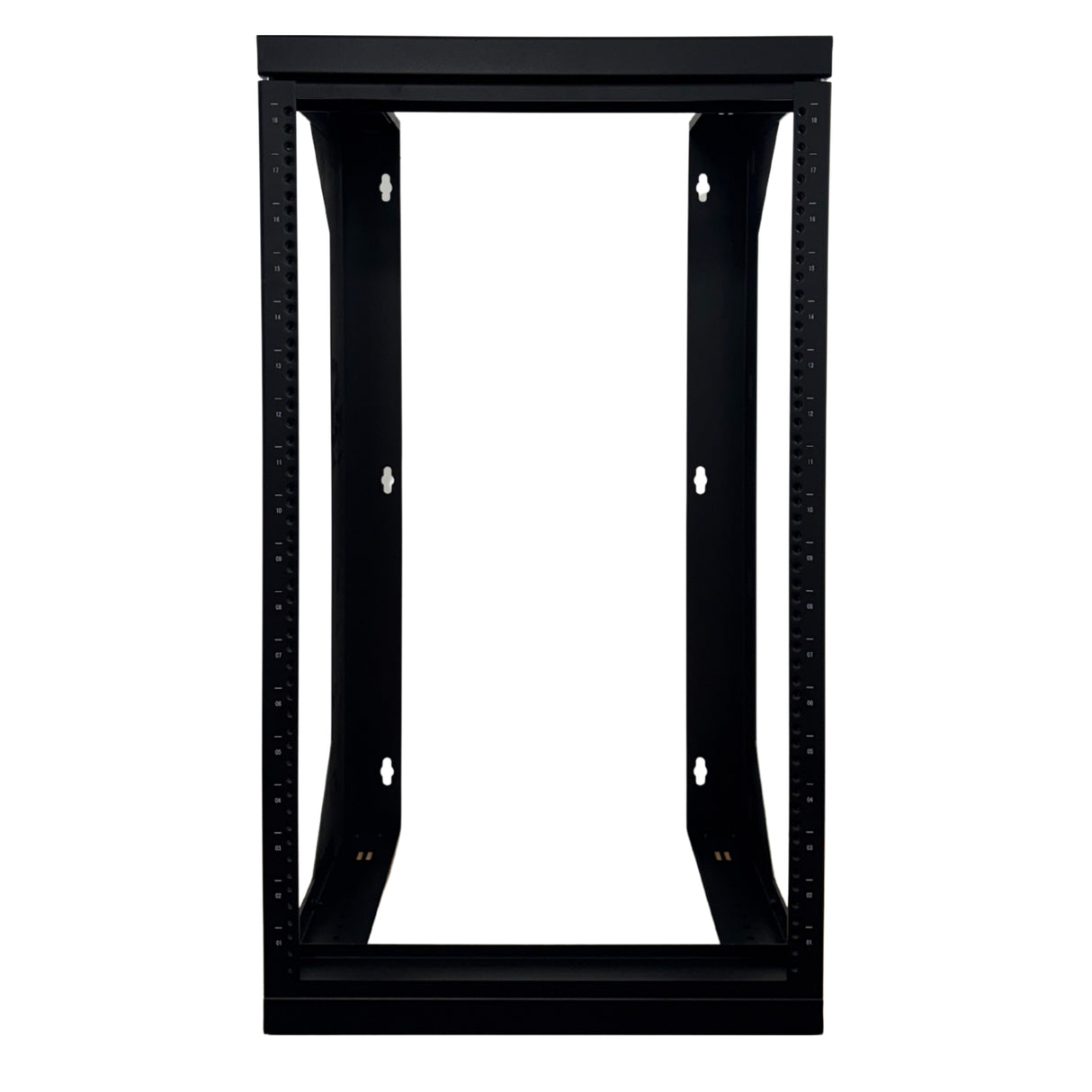 18RU Wall Mount Open Swing Rack