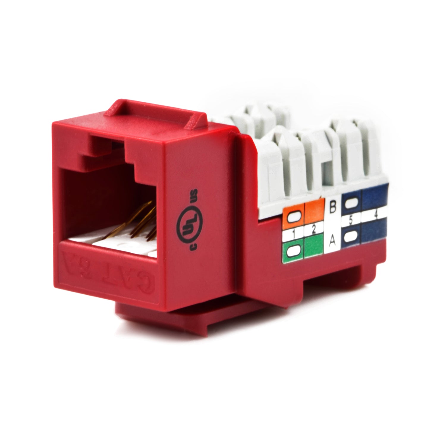 Category 6A Keystone Punch Down Jack