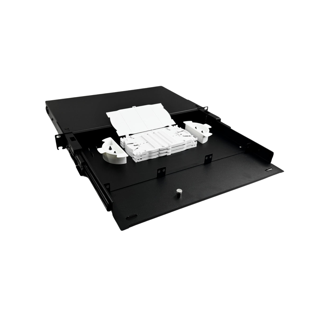 Sliding 1U Fiber Patch Panel