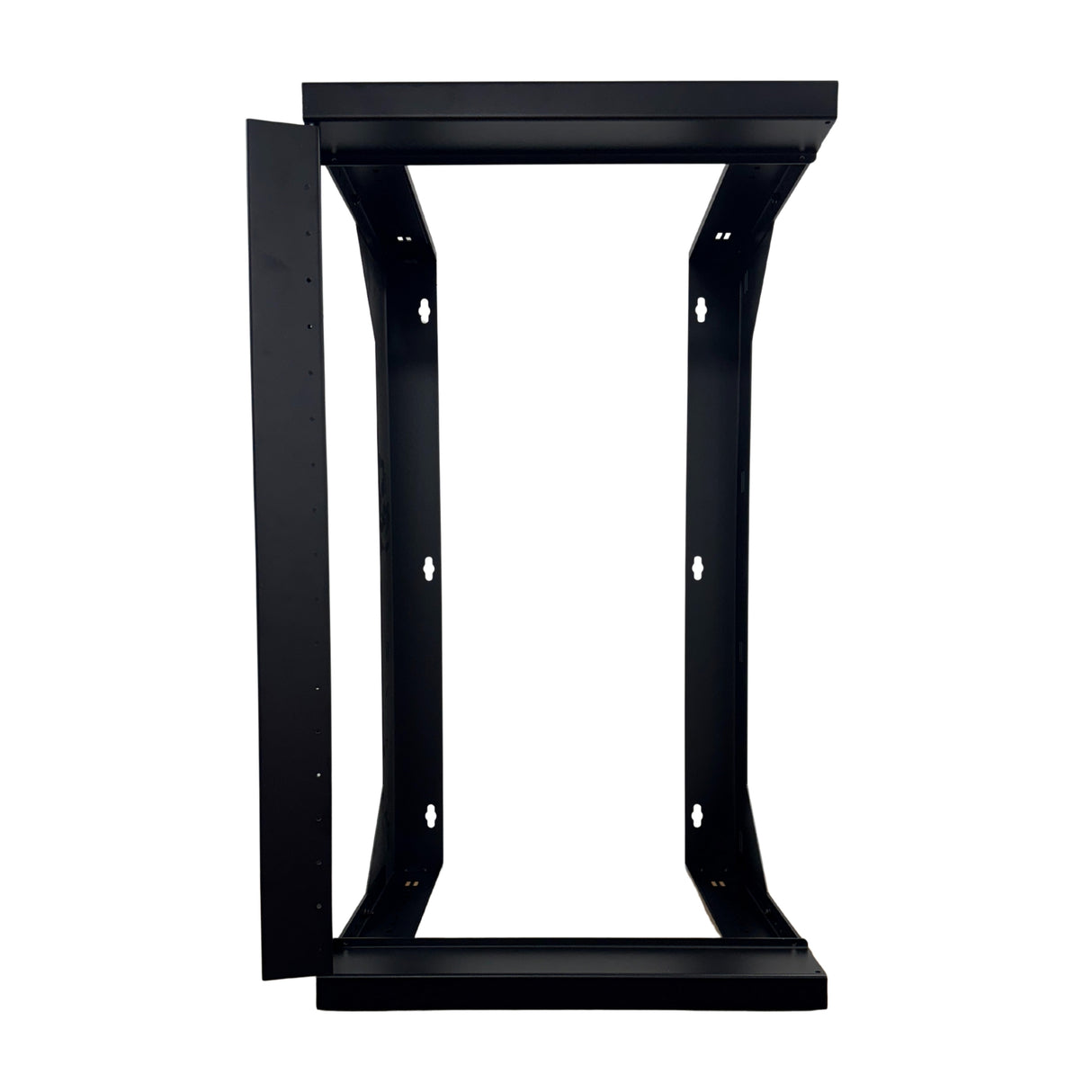 18RU Wall Mount Open Swing Rack