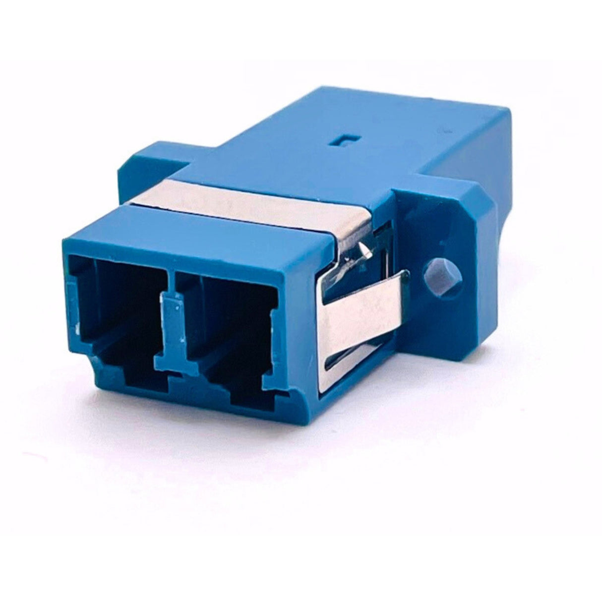 LC/UPC Duplex OM3 Multimode SC Footprint Fiber Optic Coupler with Flange