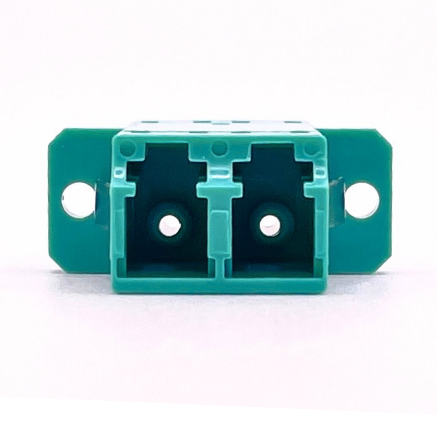 LC/UPC Duplex Single Mode Coupler with Flange