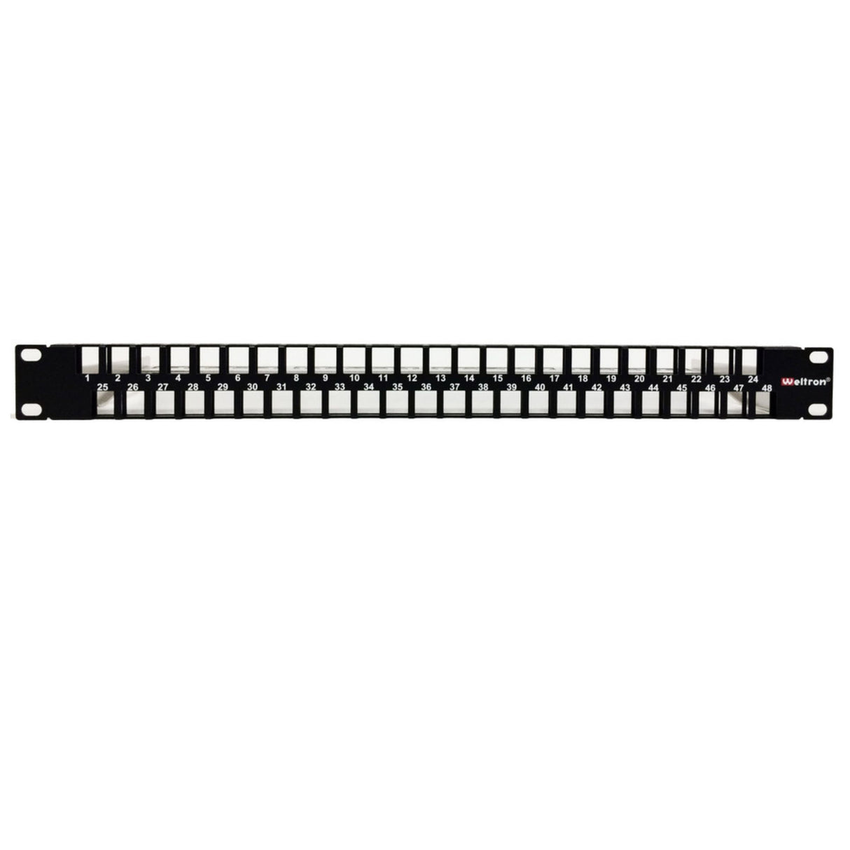 High Density Rear Load Blank Patch Panels