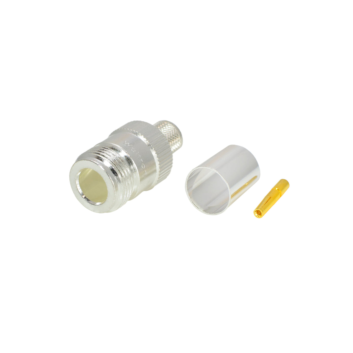 N-Type Female Jack Crimp Connector for RG-214