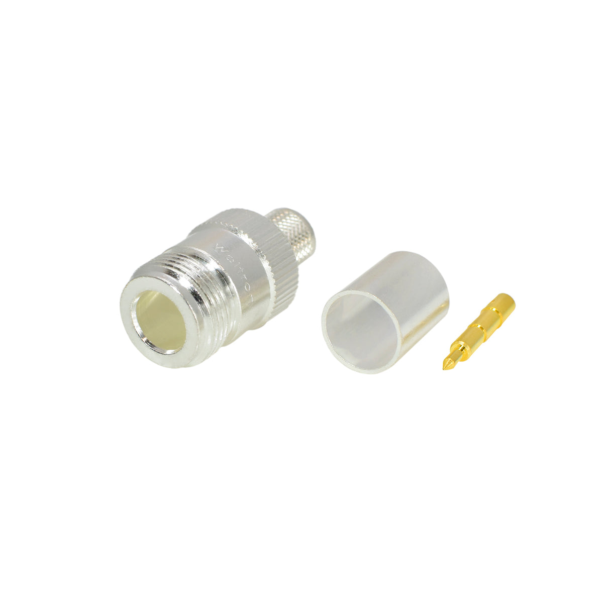 N-Type Female Jack Reverse Polarity Crimp Connector for LMR-400