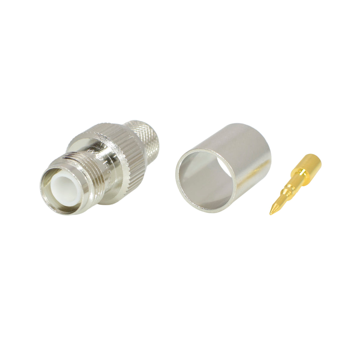 TNC Female Jack Reverse Polarity Crimp Connector for LMR-400