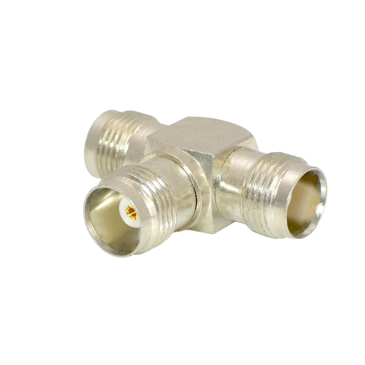 TNC Female Jack to (2) Female Jack T Type