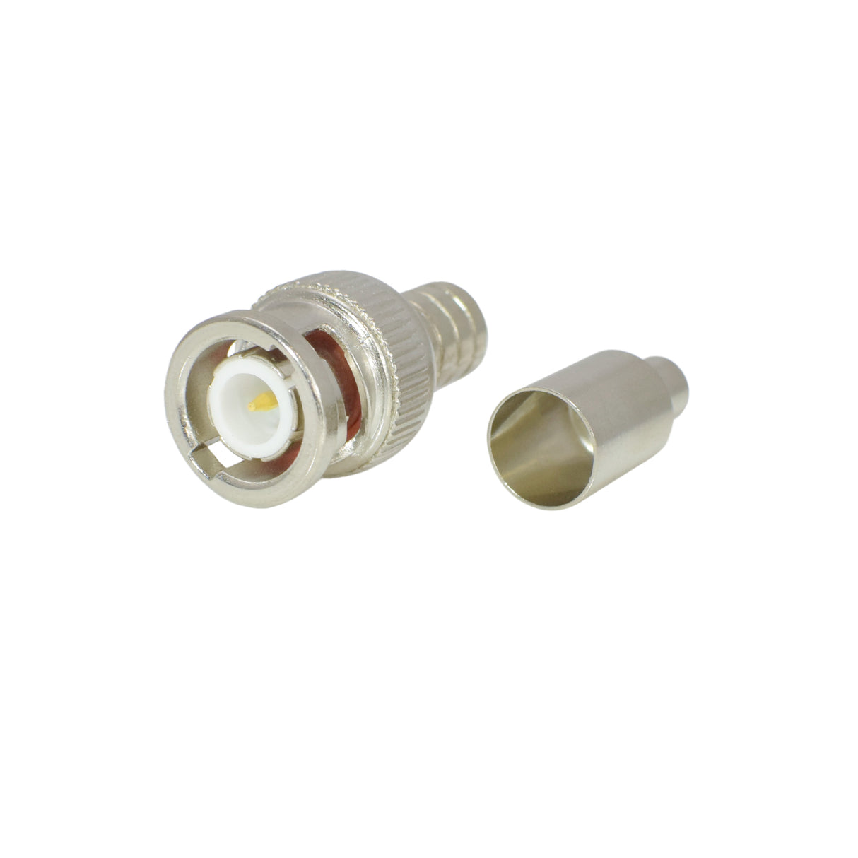 BNC Crimp Teflon Male Plug for RG-58