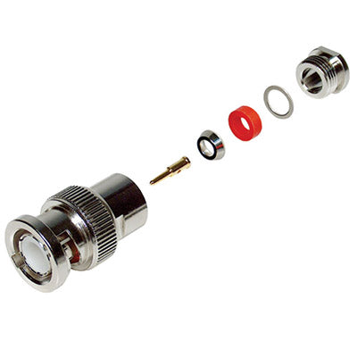 BNC Male Plug Solder Connector for RG-223