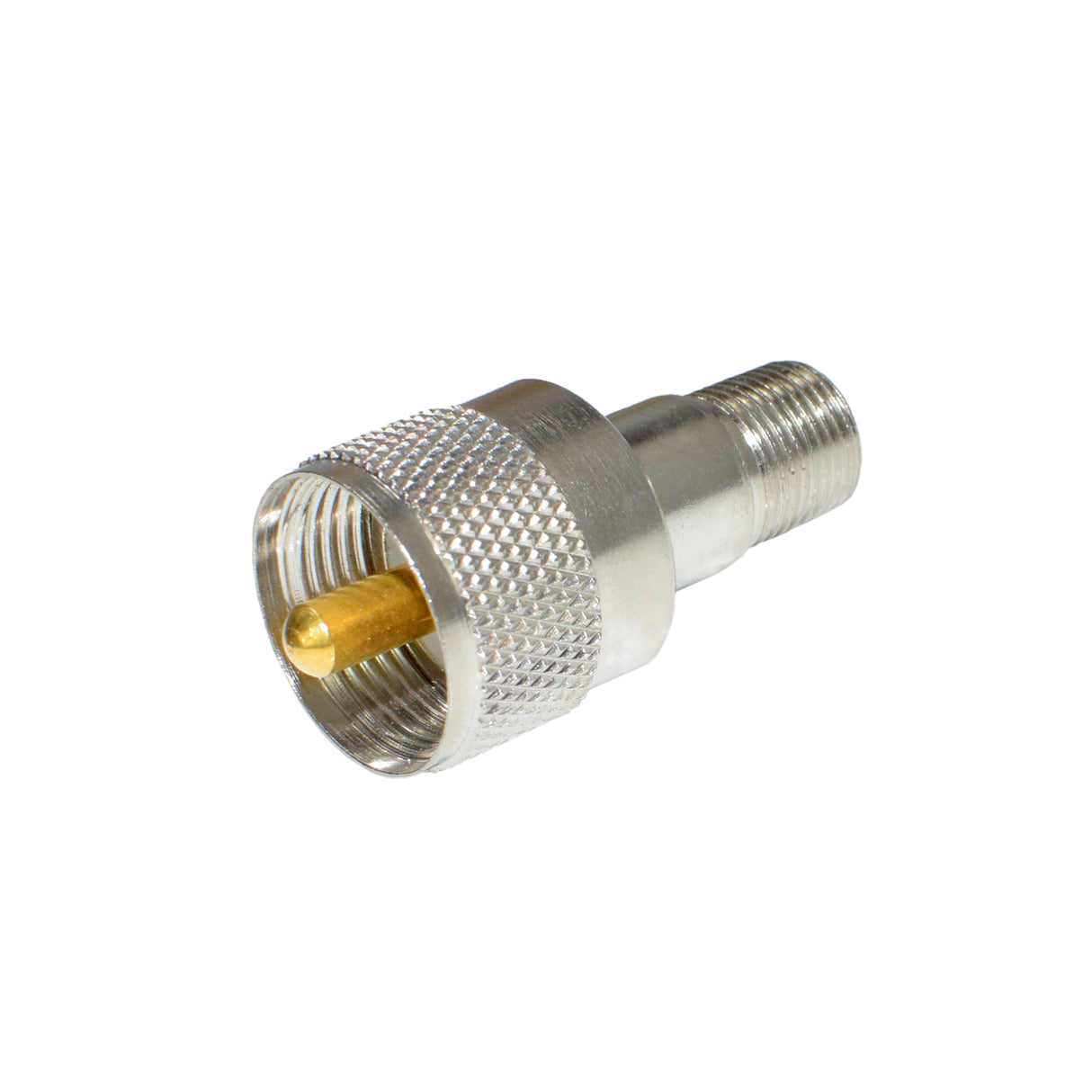 UHF Male Plug to F-Type Female Jack
