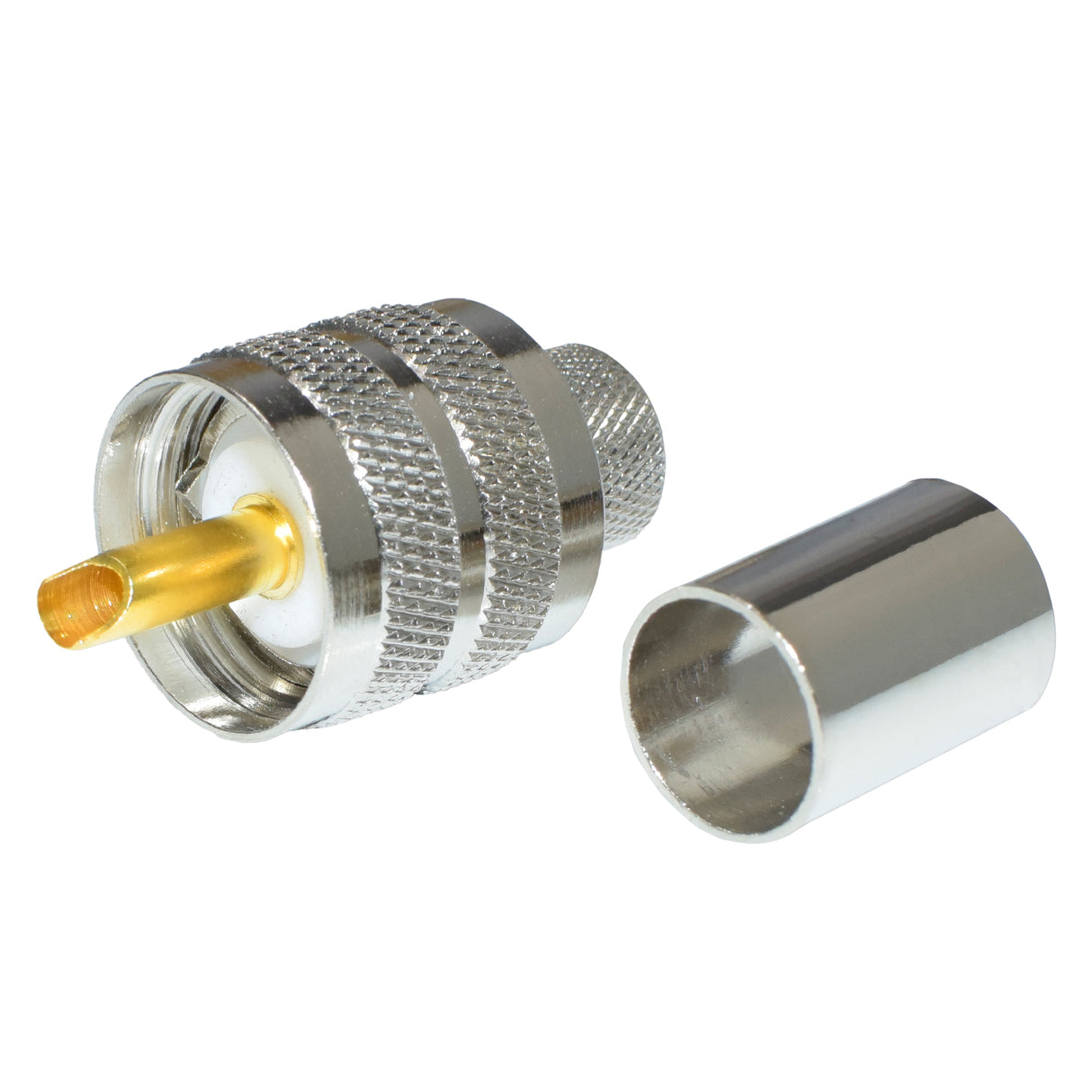 UHF Male Plug Crimp Connector for RG-8/U