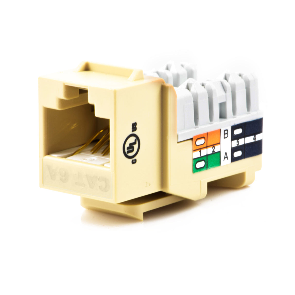 Category 6A Keystone Punch Down Jack