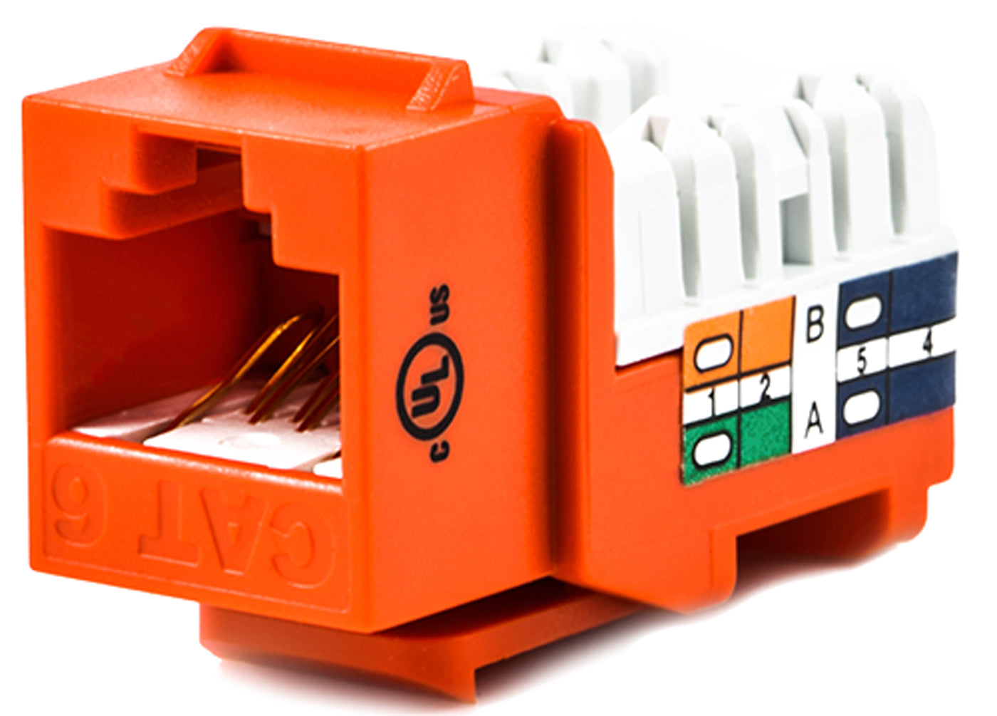 Category 6 Keystone Punch Down Jack