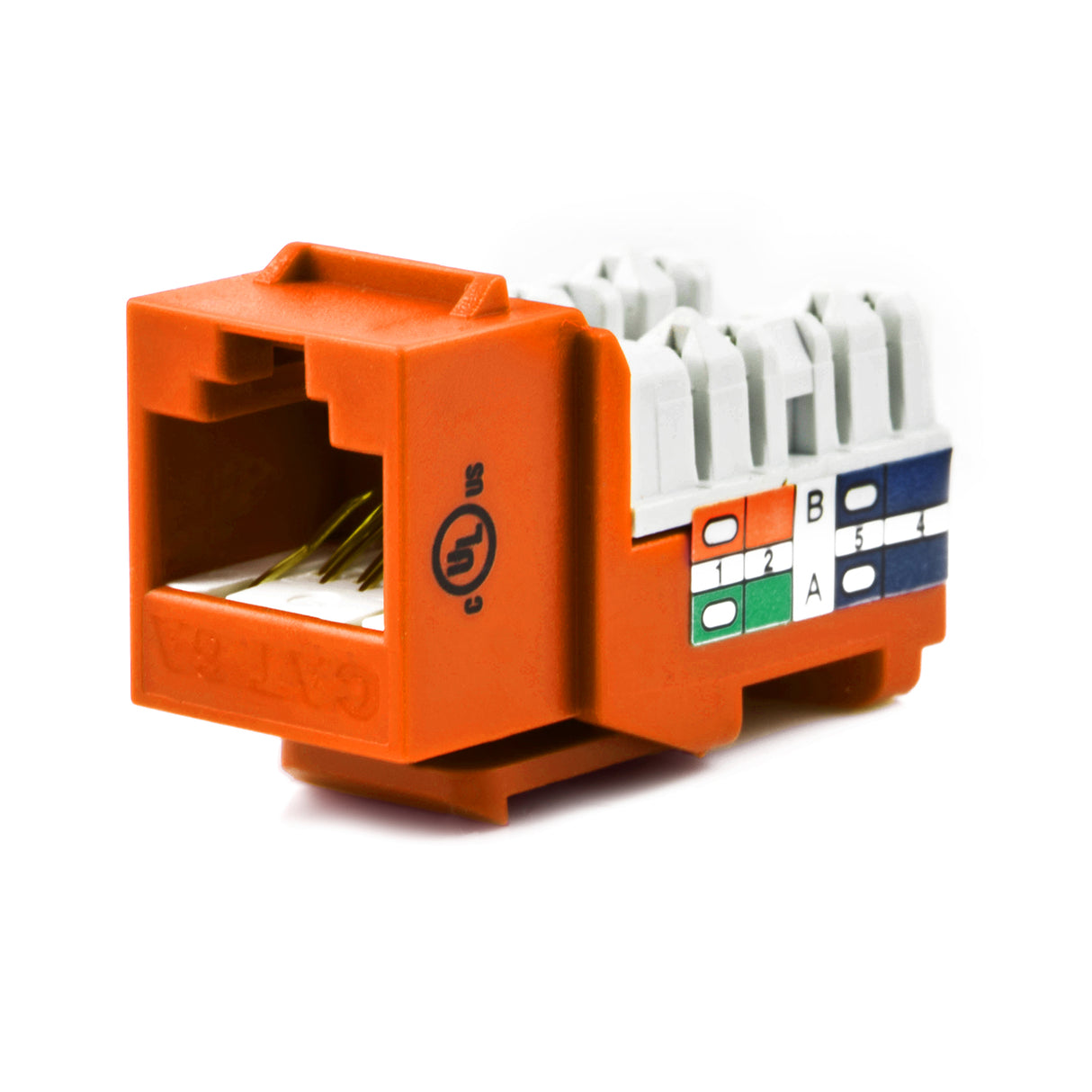 Category 6A Keystone Punch Down Jack