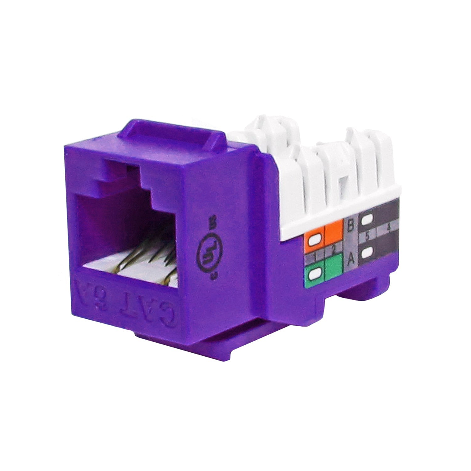 Category 6A Keystone Punch Down Jack