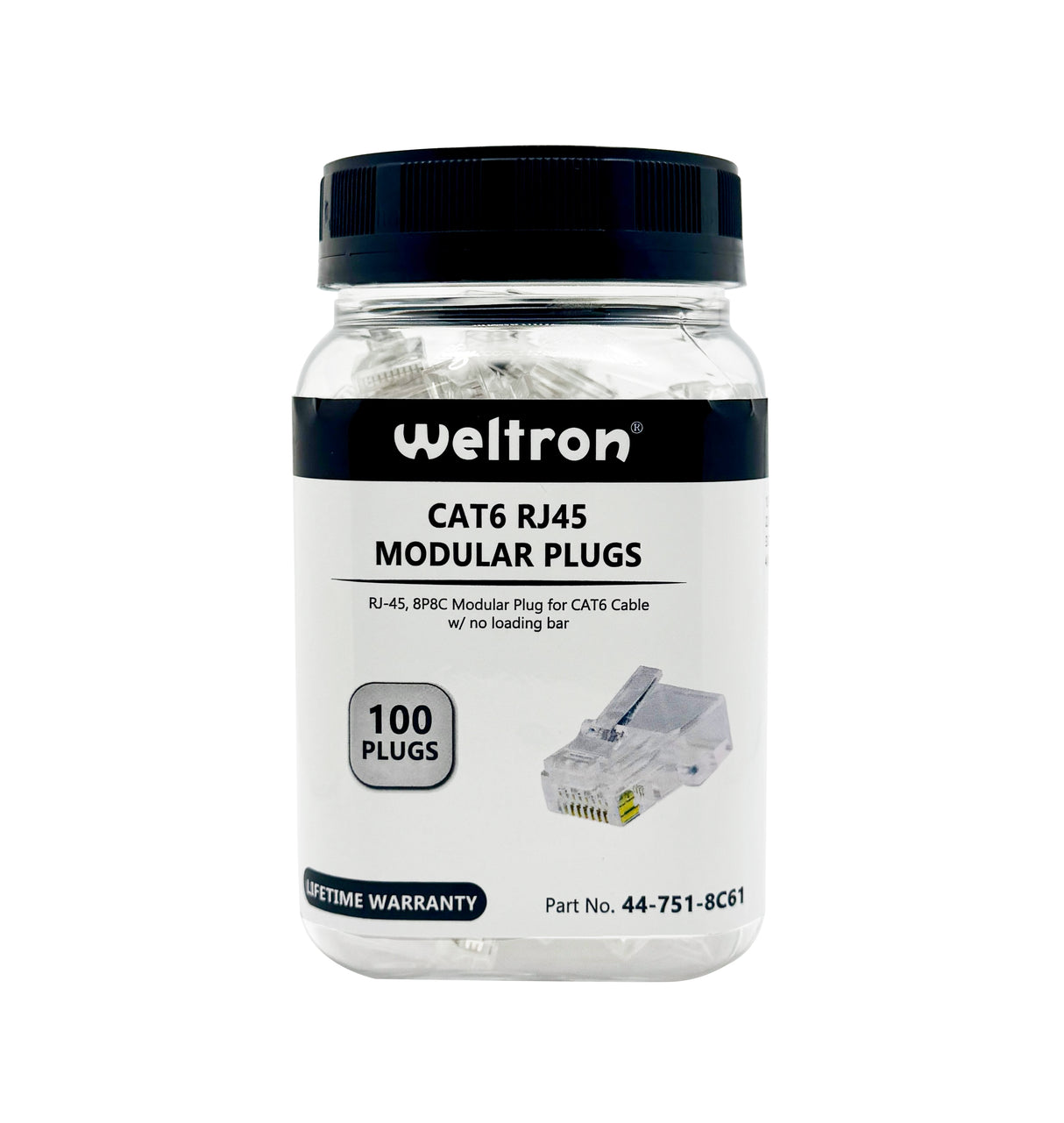 Category 6 RJ-45 Modular Plug UL TAA