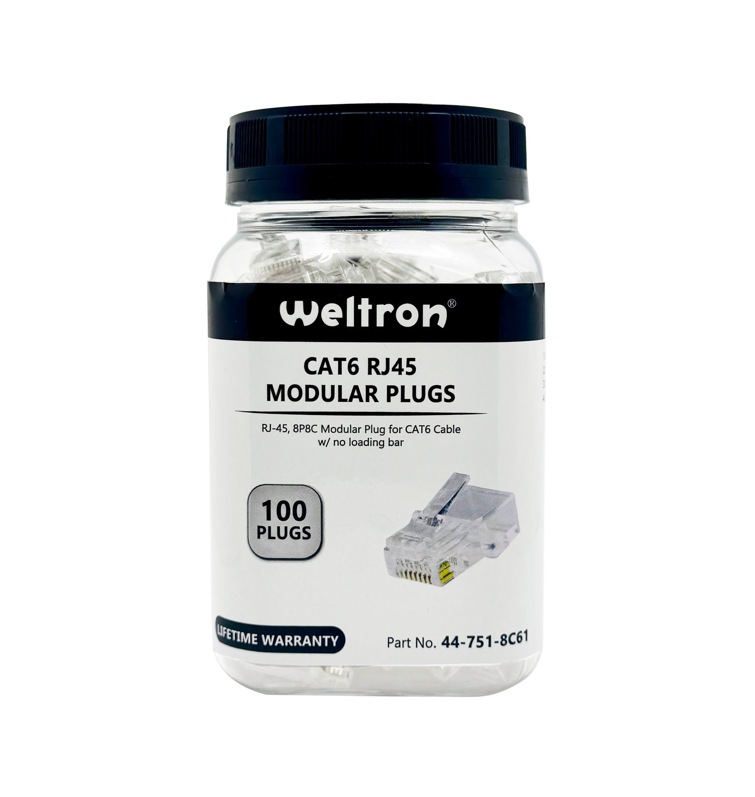 Category 6 RJ-45 Modular Plug UL TAA