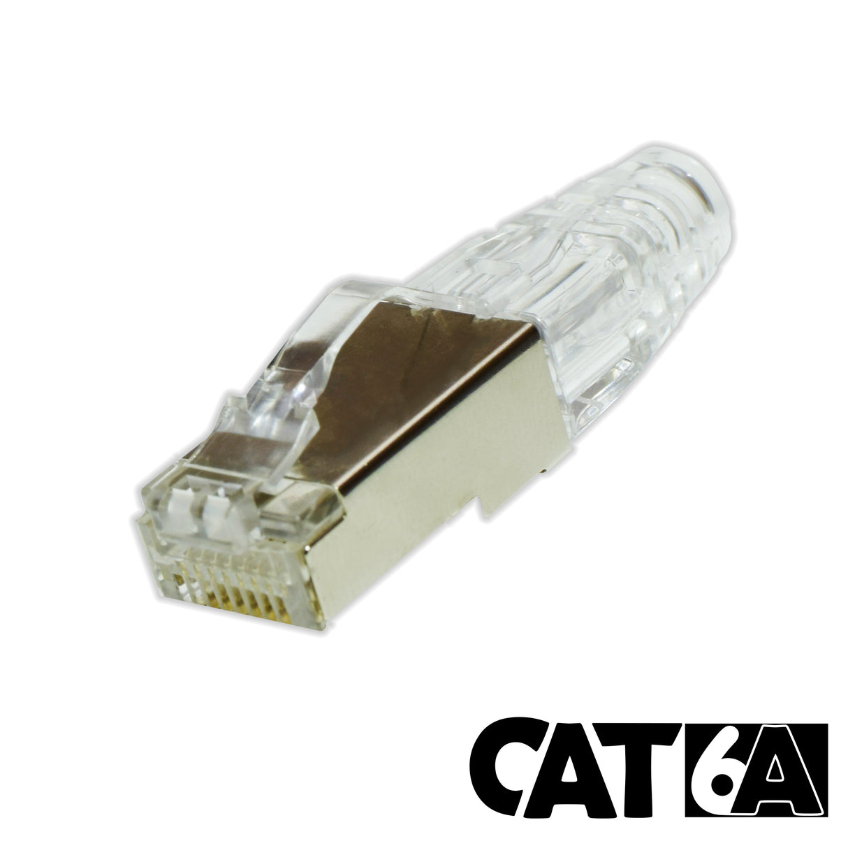 Category 6A Snagless RJ-45 Shielded Modular Plug and Boot