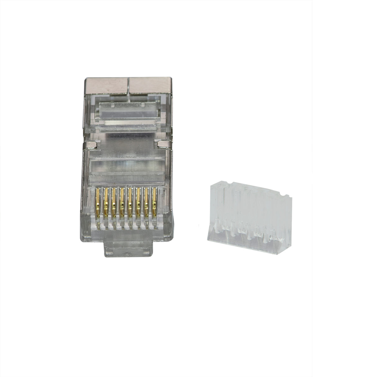 Category 6 RJ-45 Shielded Modular Plug w/ Loading Bar