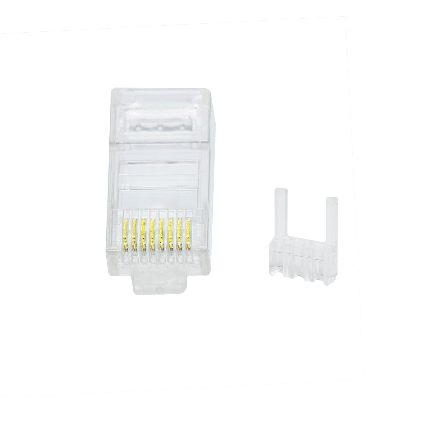 Category 6 RJ-45 Modular Plug w/ Loading Bar