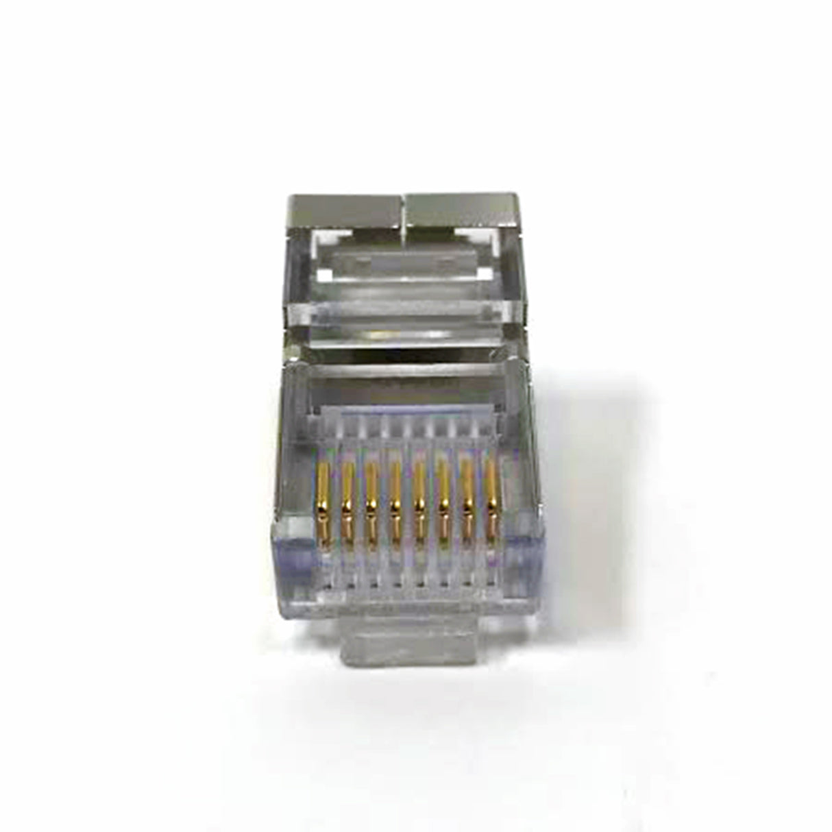 RJ-45, 8P8C Modular Plug for Cat5e Shielded Round Cable