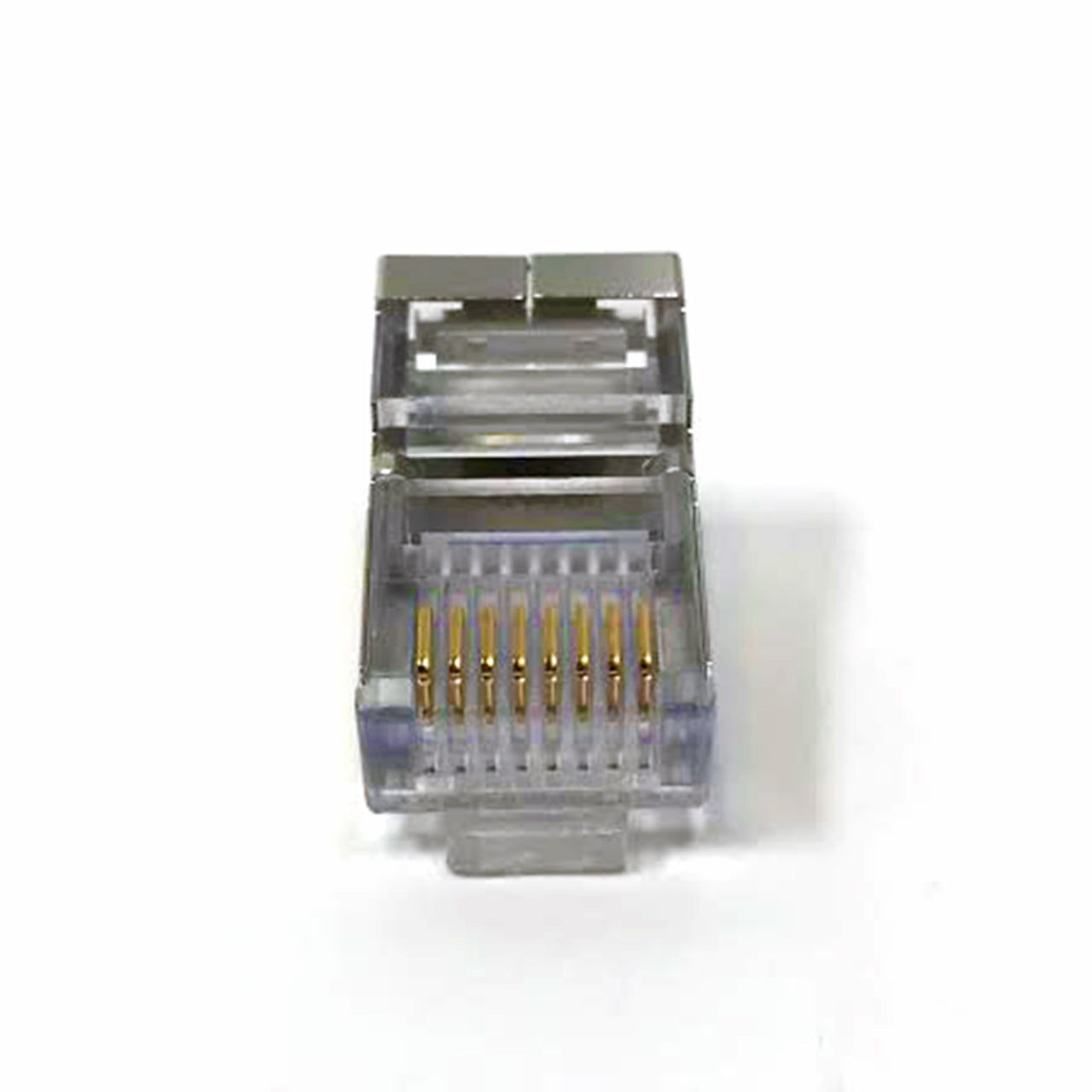 RJ-45, 8P8C Modular Plug for Cat5e Shielded Round Cable