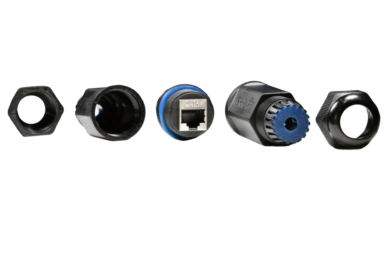 Category 5E Waterproof Inline Coupler