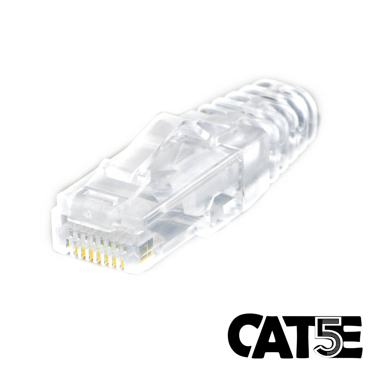 Category 5e Snagless RJ-45 Modular Plug and Boot
