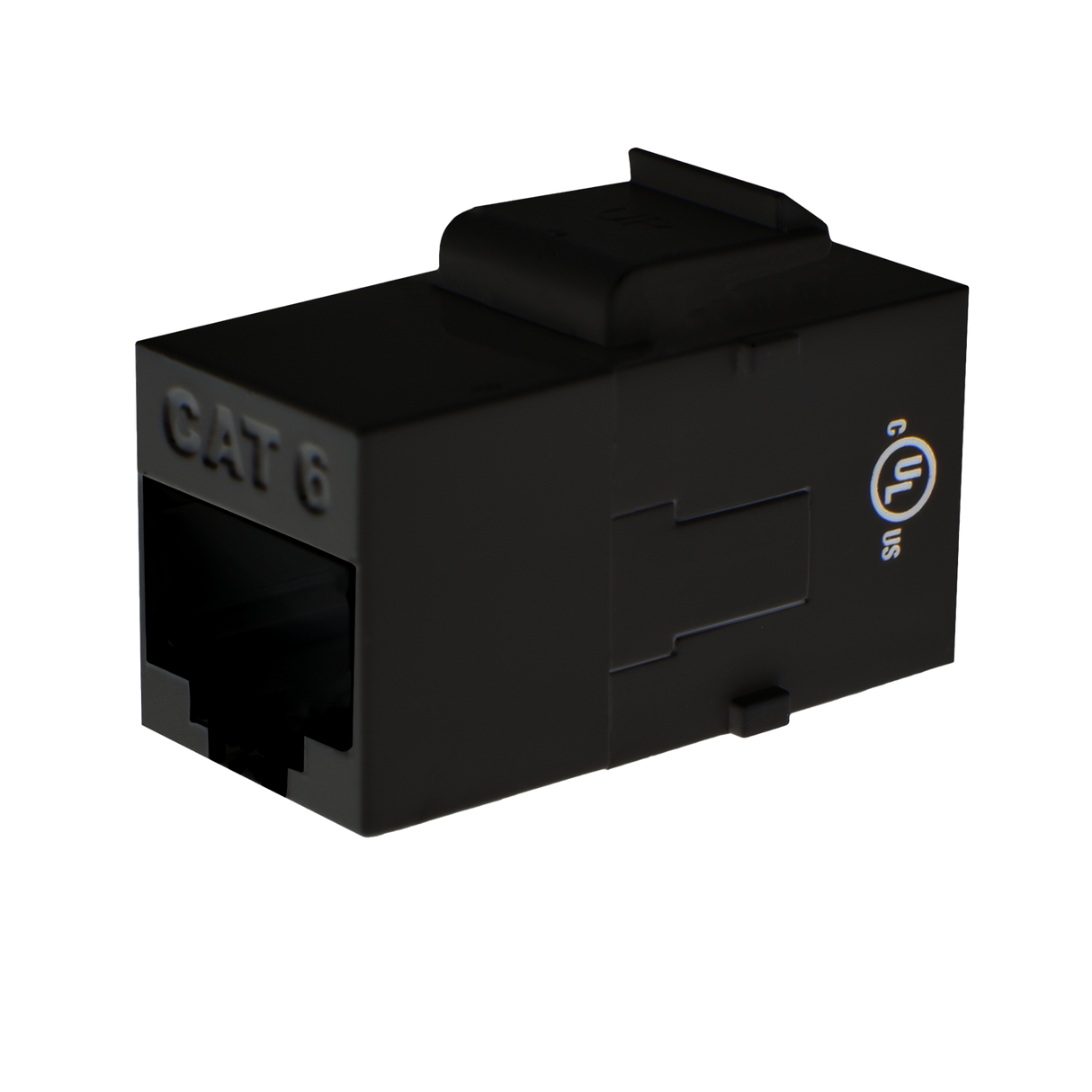 Category 6 Keystone Feed Thru Coupler 25 Piece Contractor Pack