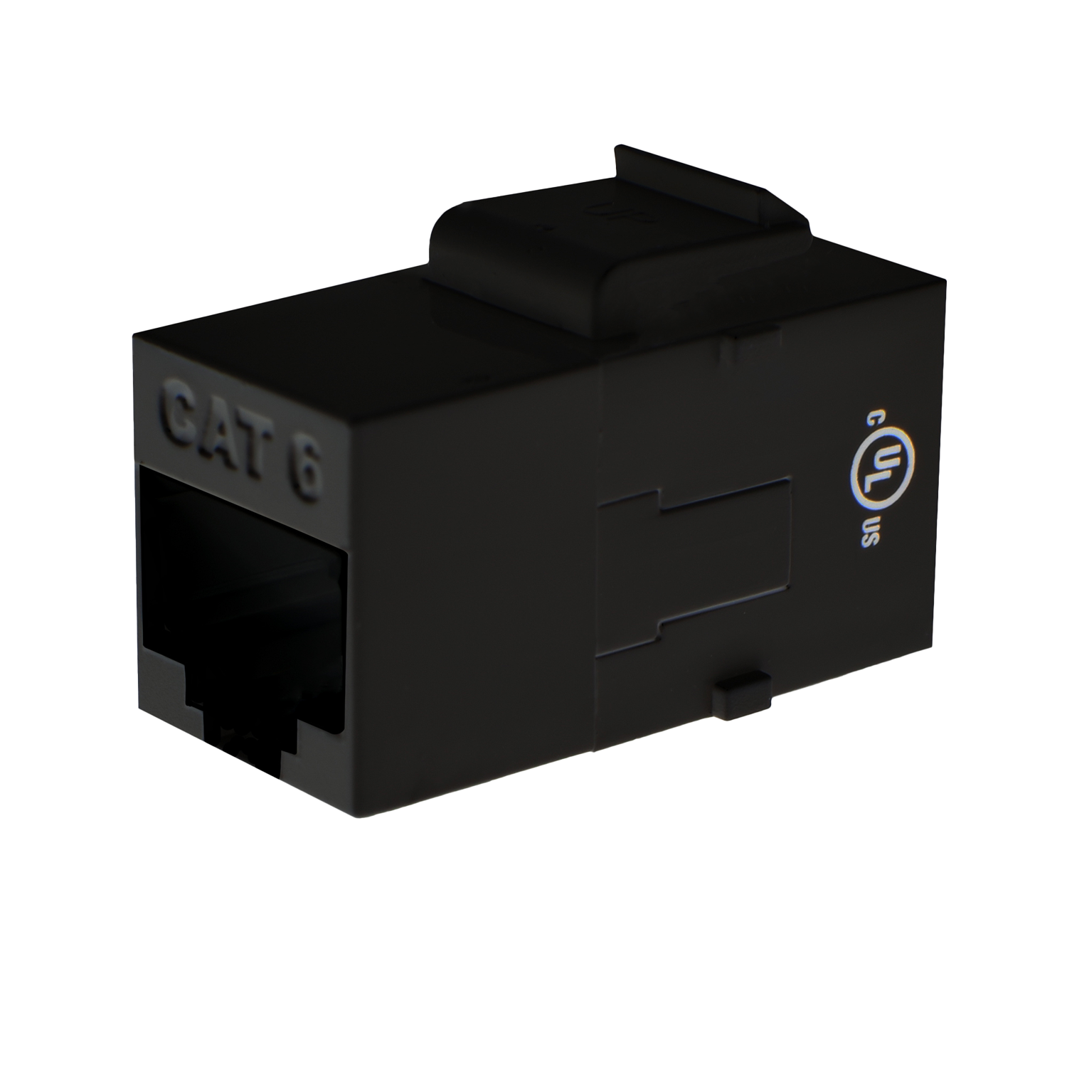 Category 6 Keystone Feed Thru Coupler 25 Piece Contractor Pack