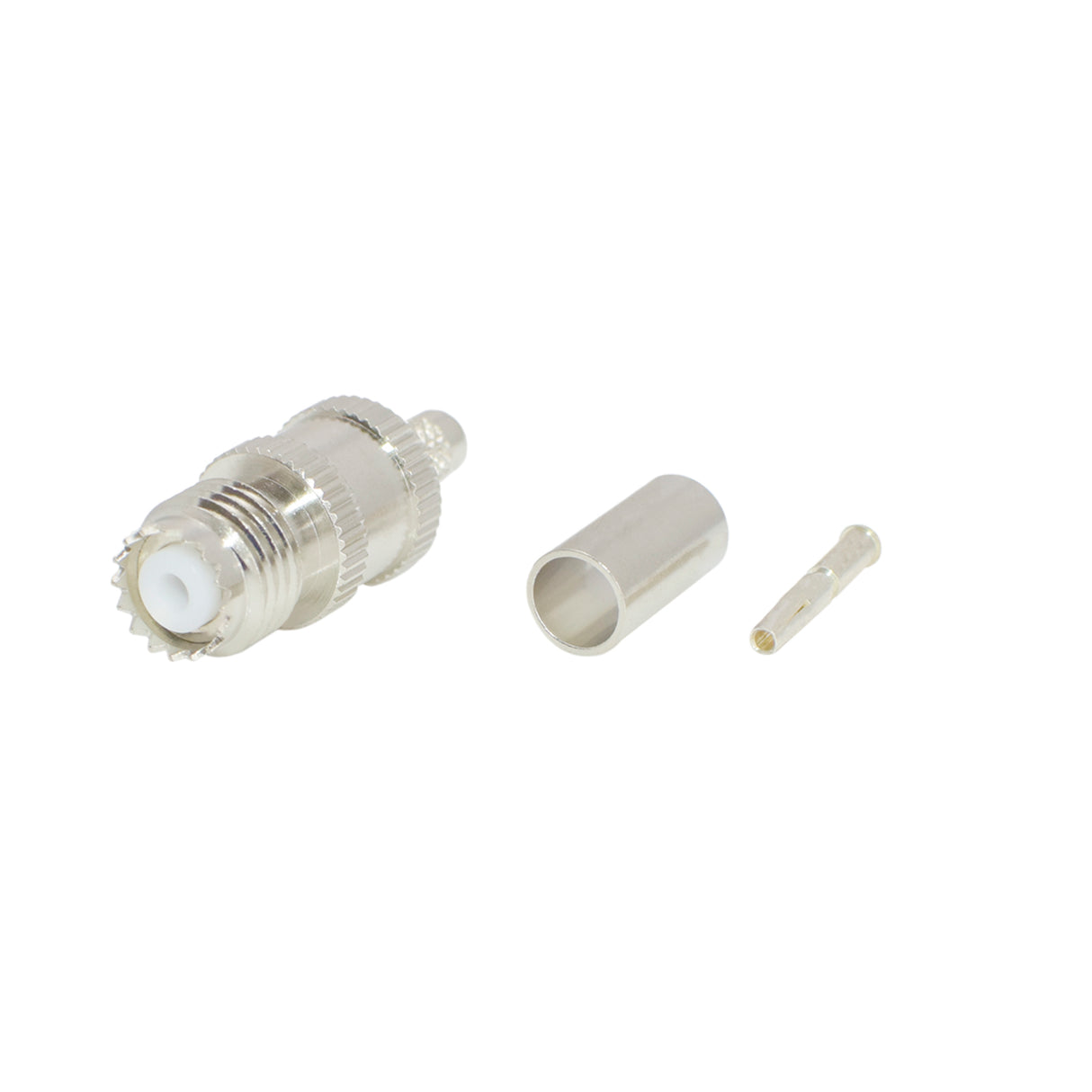Mini UHF Female Jack Crimp Connector for RG-58