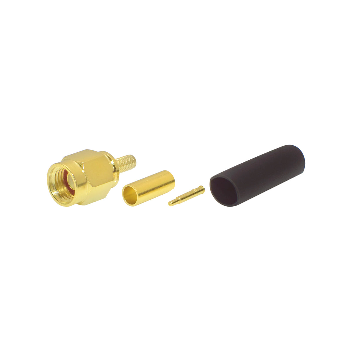 SMA Male Plug Crimp Connector For RG-174