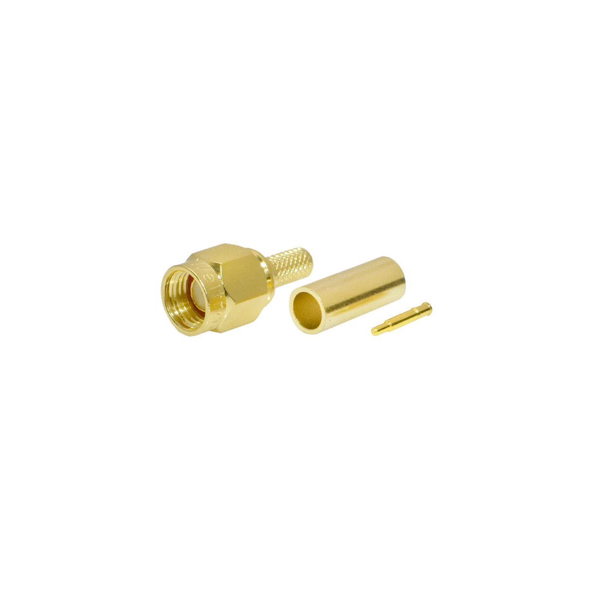 SMA Male Plug Crimp Connector For RG-179