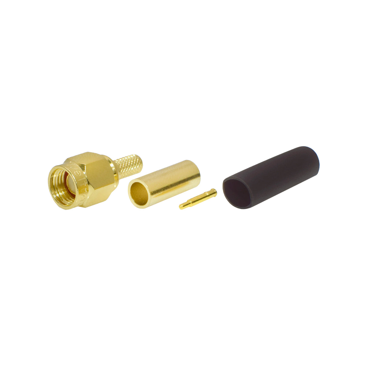 SMA Male Plug Crimp Connector For RG-179