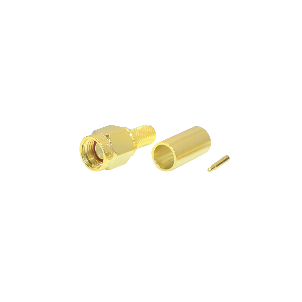 SMA Male Plug Crimp Connector For RG-223