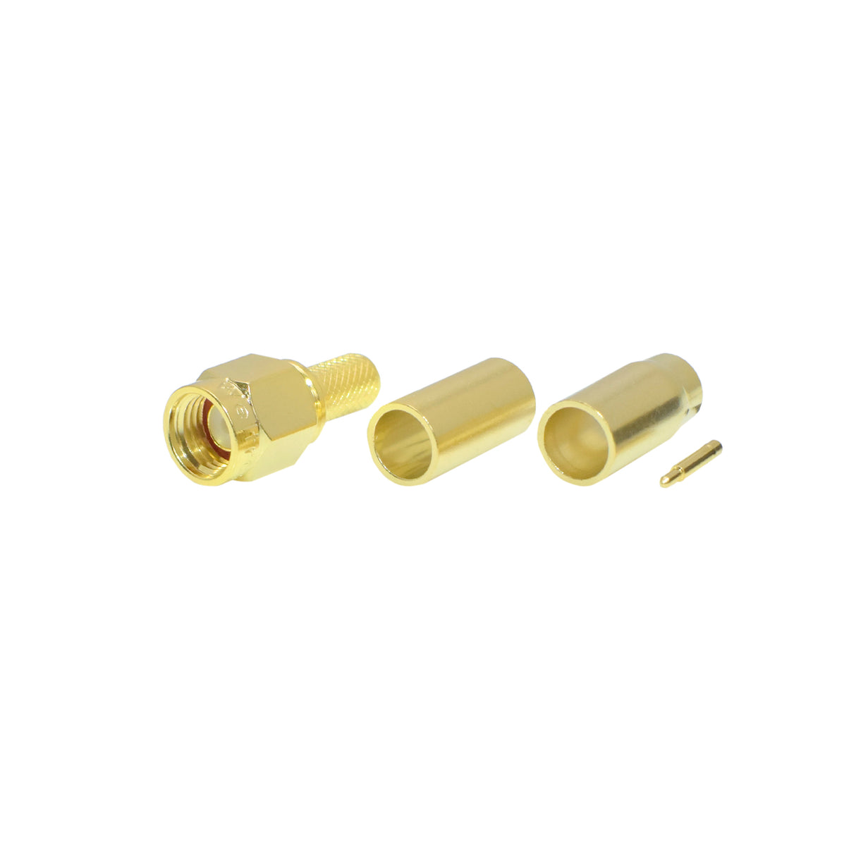 SMA Male Plug Crimp Connector For RG-58
