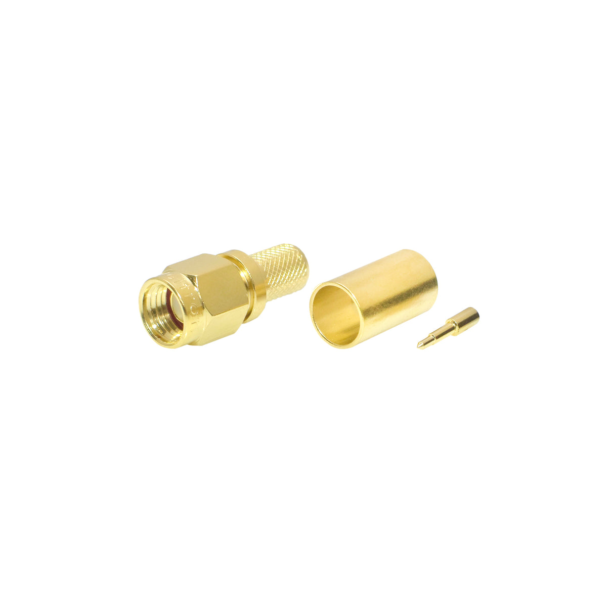 SMA Male Plug Crimp Connector For RG-8X
