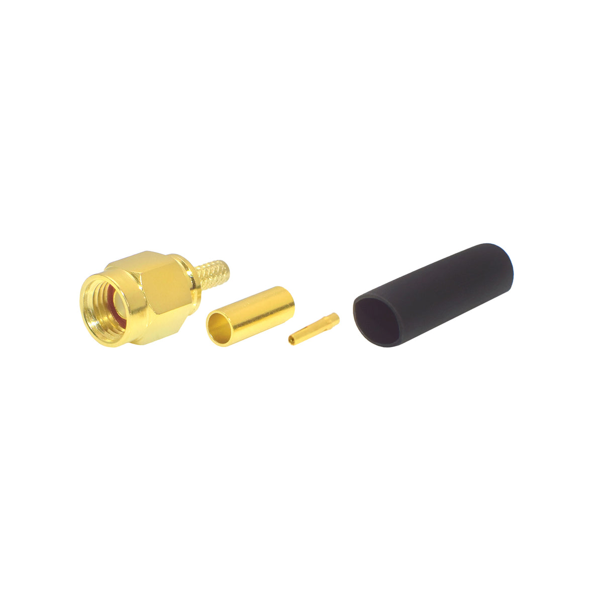 SMA Male Plug Reverse Polarity Crimp Connector For RG-174