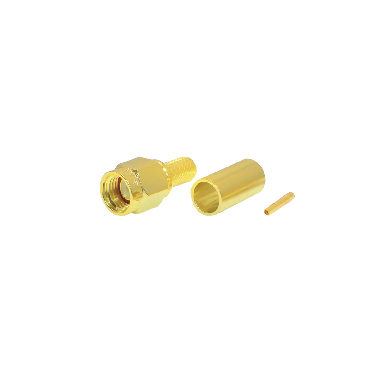 SMA Male Plug Reverse Polarity Crimp Connector For RG-223