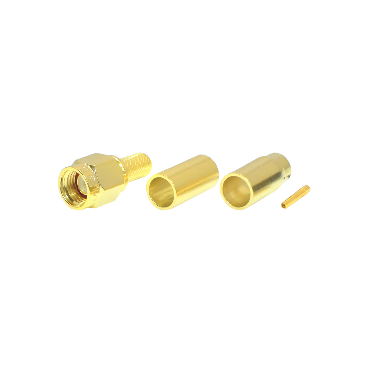 SMA Male Plug Reverse Polarity Crimp Connector For RG-58