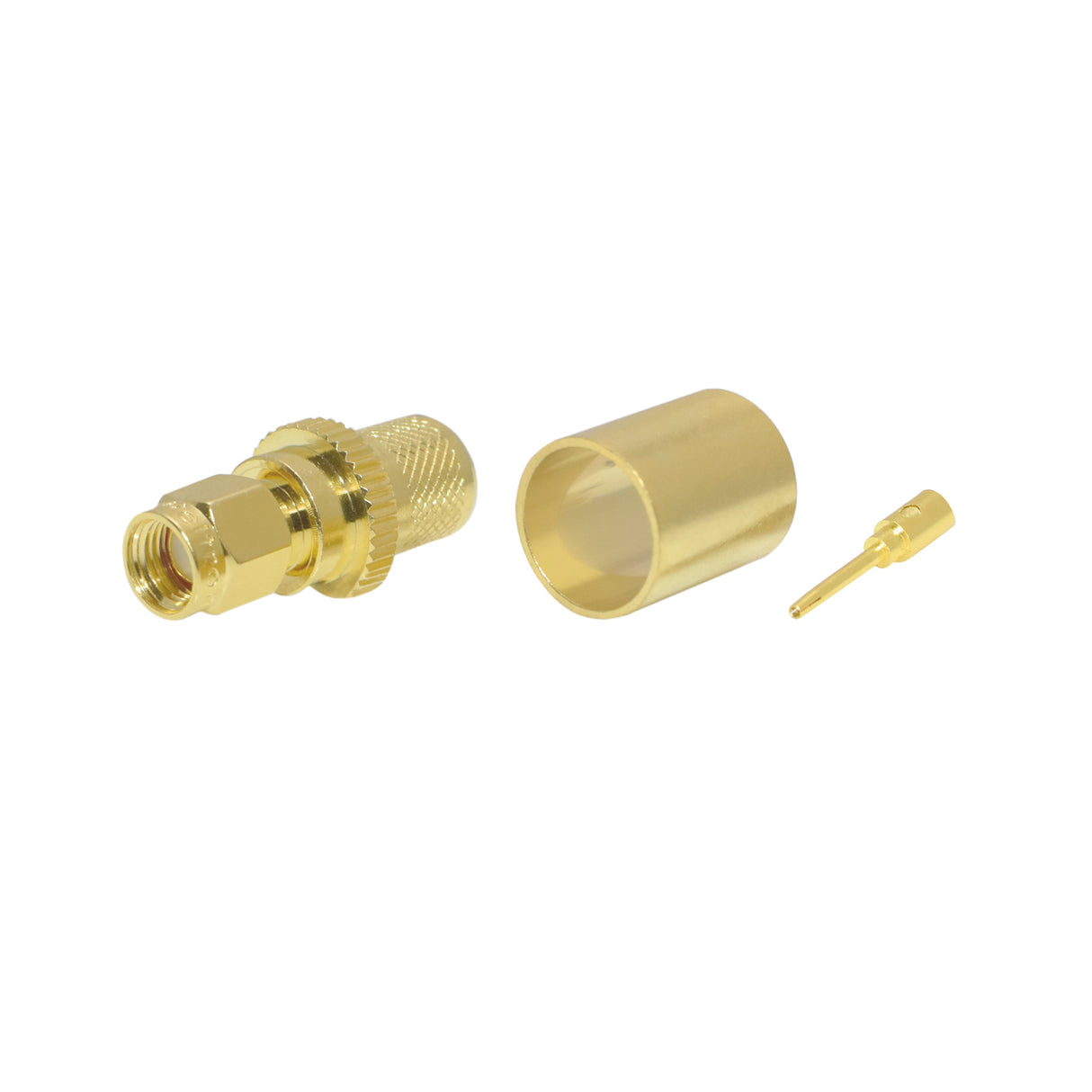 SMA Male Plug Reverse Polarity Crimp Connector For LMR-400