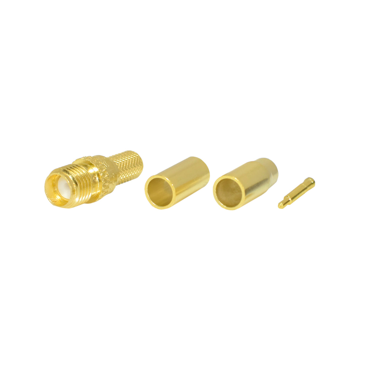 SMA Female Jack Reverse Polarity Crimp Connector for RG-58