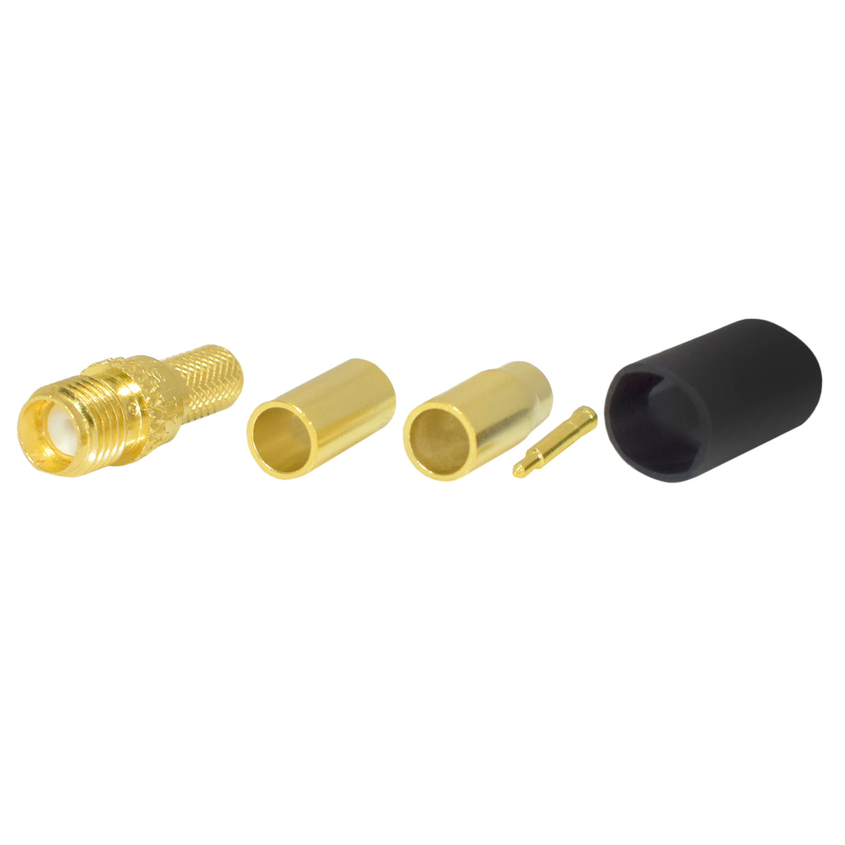 SMA Female Jack Reverse Polarity Crimp Connector for RG-58