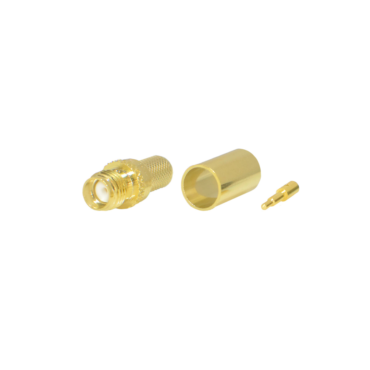 SMA Female Jack Reverse Polarity Crimp Connector For RG-8X