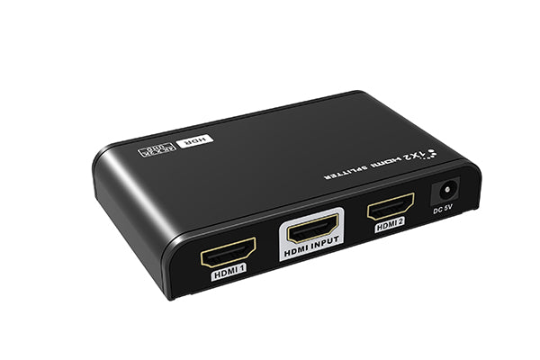 Weltron - 1×2 HDMI 2.0 HDR Splitter 4Kx2K@60Hz