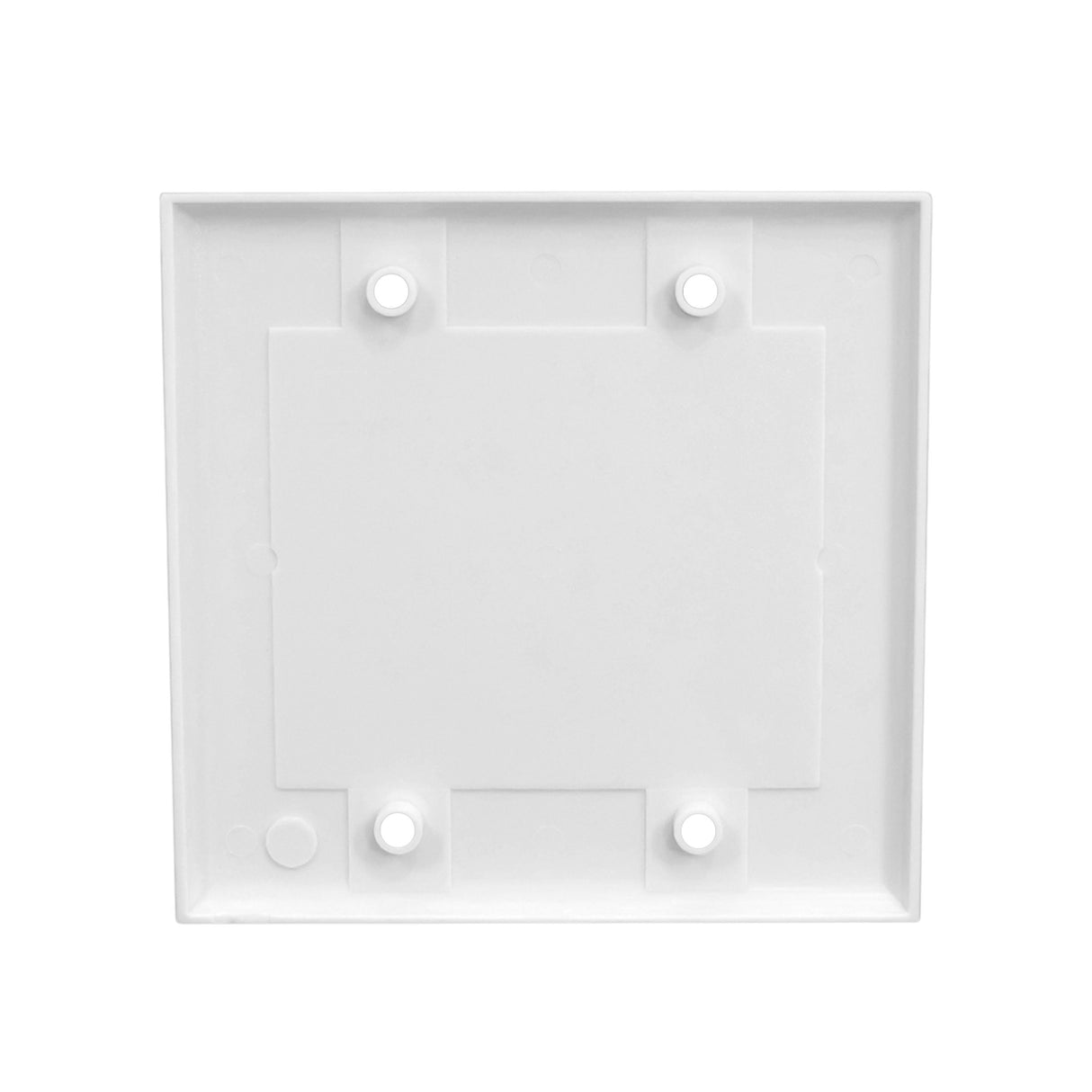 Double Gang Blank Faceplate