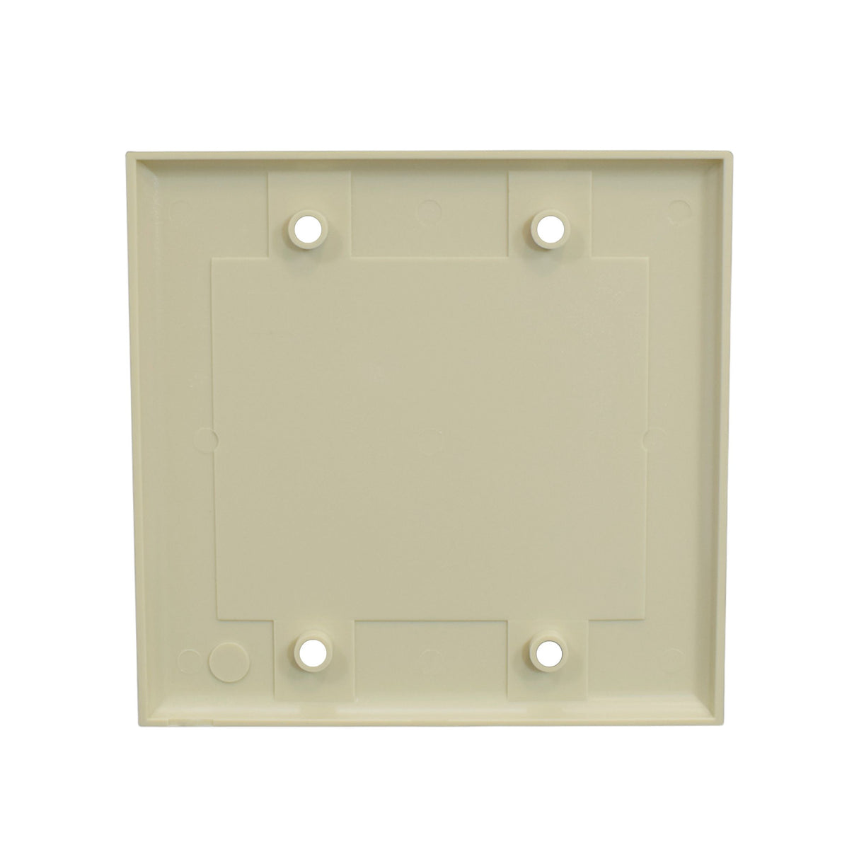 Double Gang Blank Faceplate