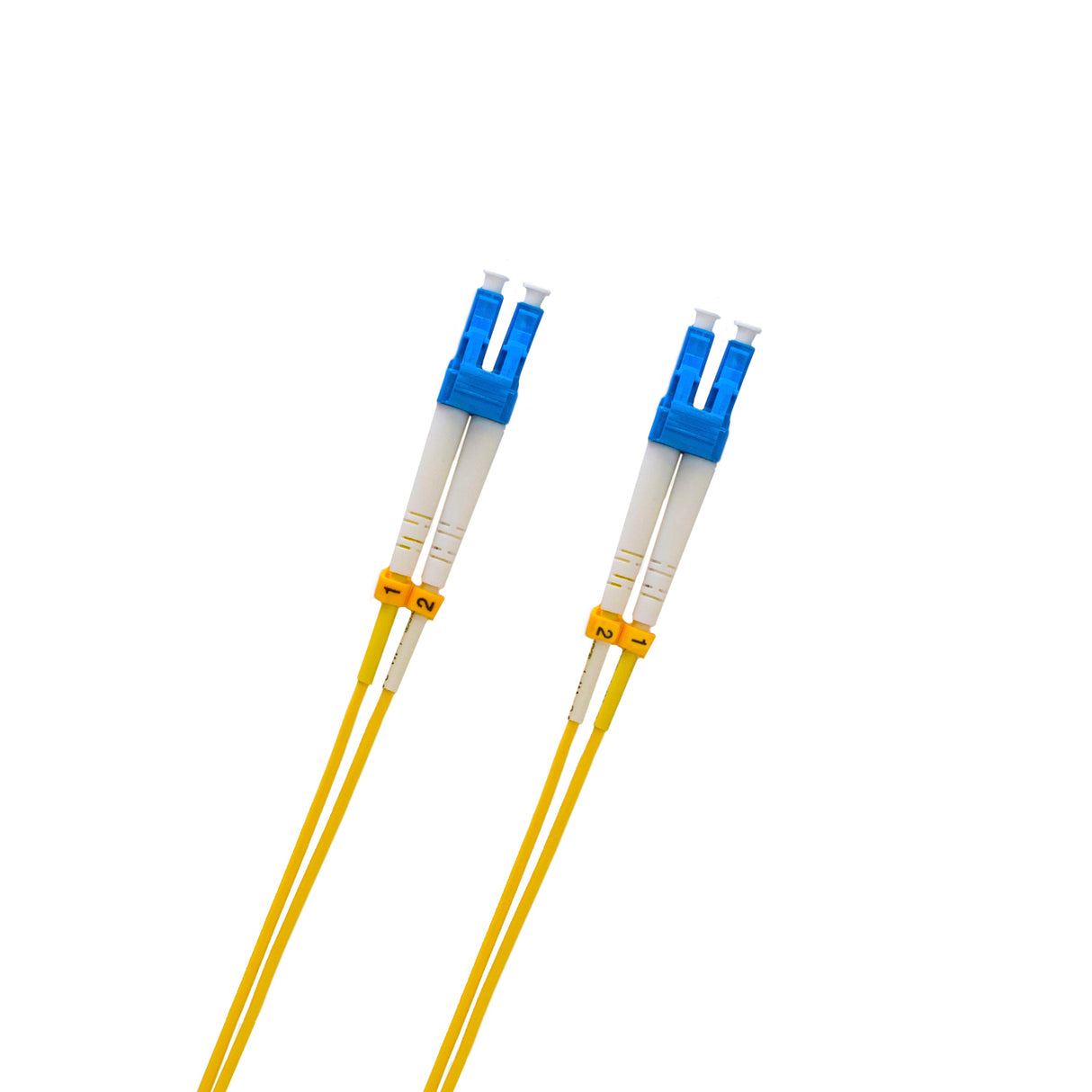 LC/LC Single Mode OS1 9/125 Micron Fiber Patch Cables